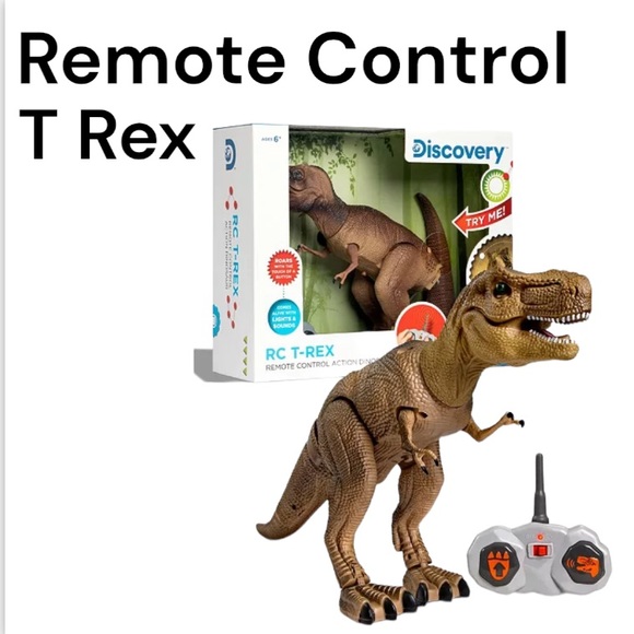 Discovery Toys Nib Discovery Kids Remote Control 6 T Rex Action